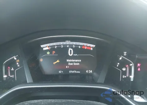 2019 Honda Cr-V Ex-L z USA, uszkodzony, nr VIN 7FARW1H81KE007649